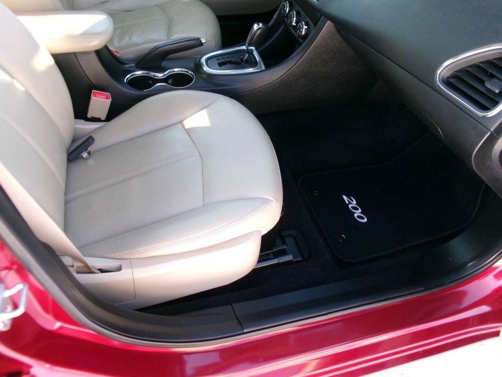 used 2013 Chrysler 200 car, priced at $10,900