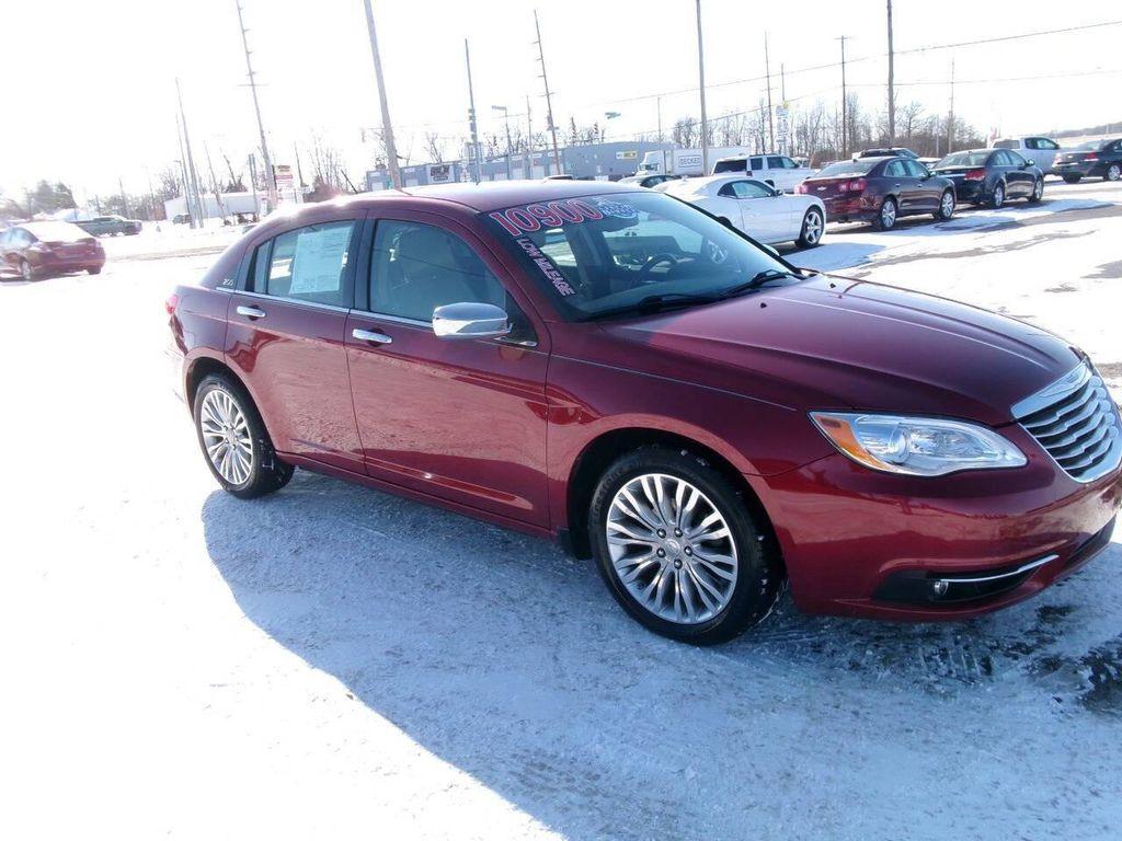 used 2013 Chrysler 200 car, priced at $10,900