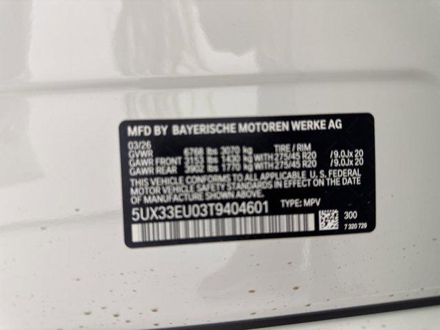 new 2026 BMW X5 car, priced at $103,540