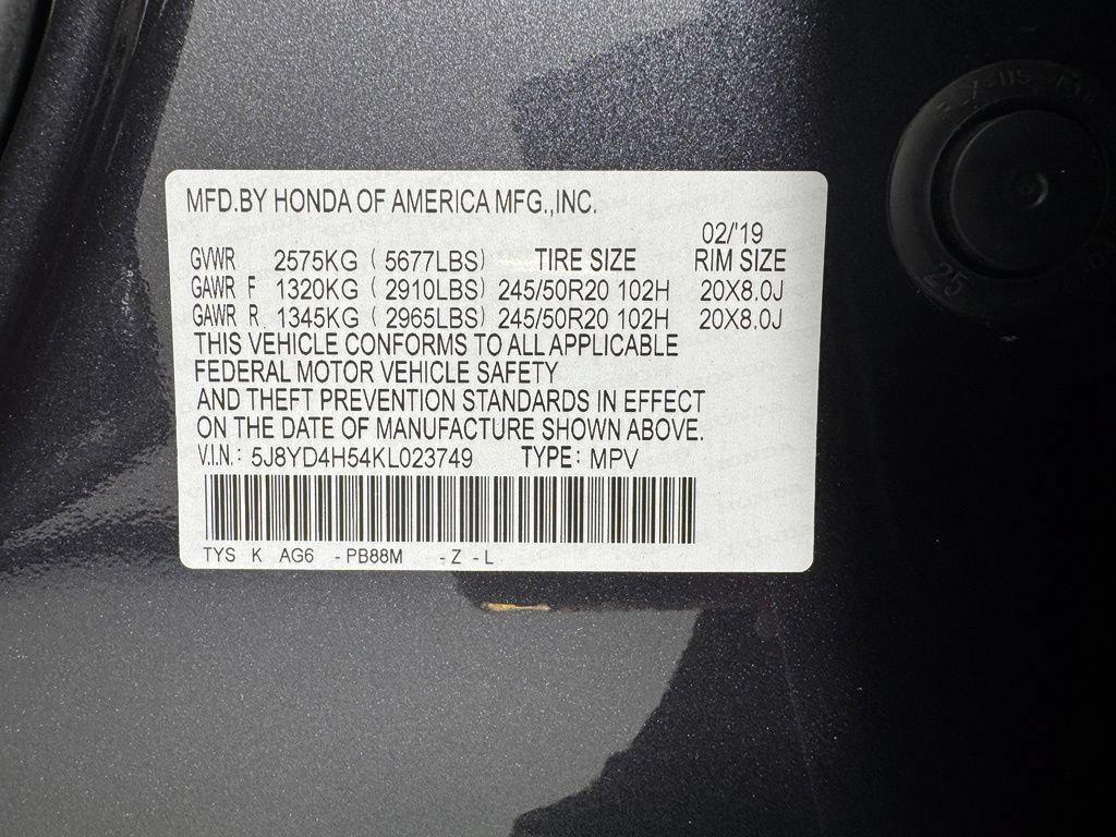 used 2019 Acura MDX car, priced at $27,378