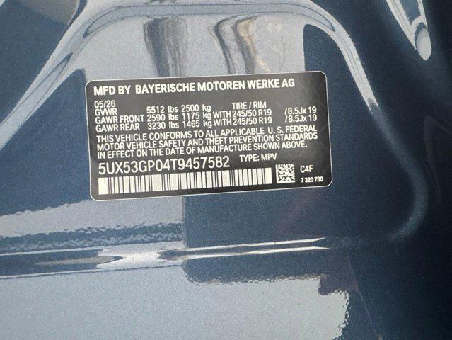 new 2026 BMW X3 car, priced at $58,270