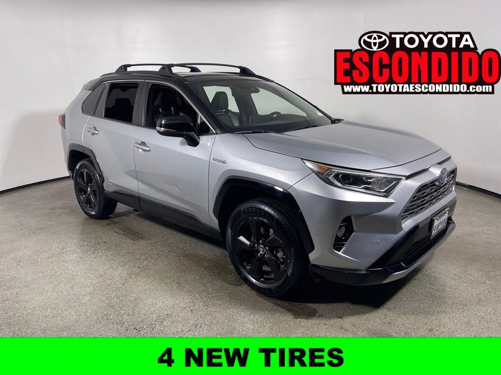 used 2019 Toyota RAV4 Hybrid car, priced at $23,457