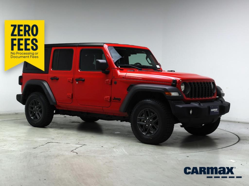 used 2025 Jeep Wrangler car, priced at $34,998
