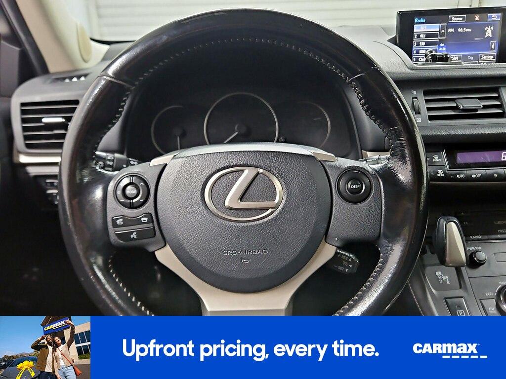 used 2015 Lexus CT 200h car, priced at $16,998