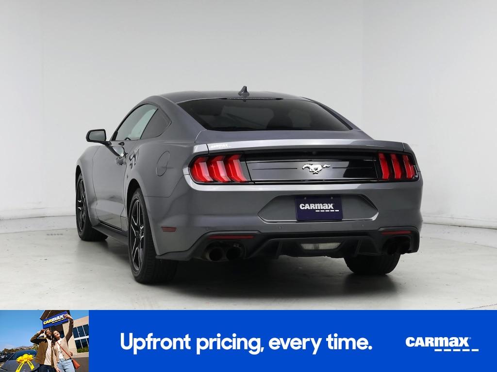 used 2021 Ford Mustang car, priced at $22,998