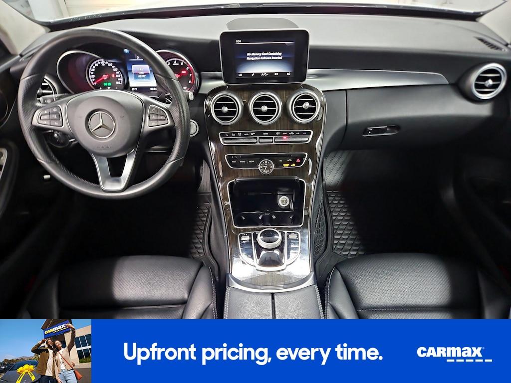 used 2017 Mercedes-Benz C-Class car, priced at $15,998