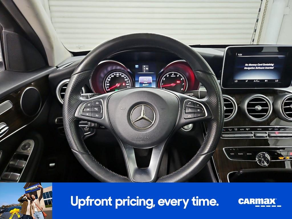 used 2017 Mercedes-Benz C-Class car, priced at $15,998
