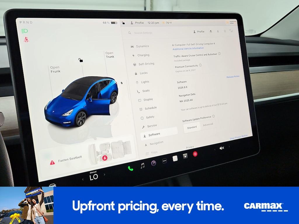 used 2025 Tesla Model Y car, priced at $41,998