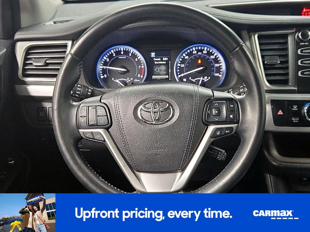 used 2017 Toyota Highlander car, priced at $22,998