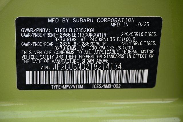 new 2026 Subaru Crosstrek car, priced at $38,620