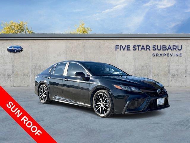 used 2021 Toyota Camry Hybrid car, priced at $22,000