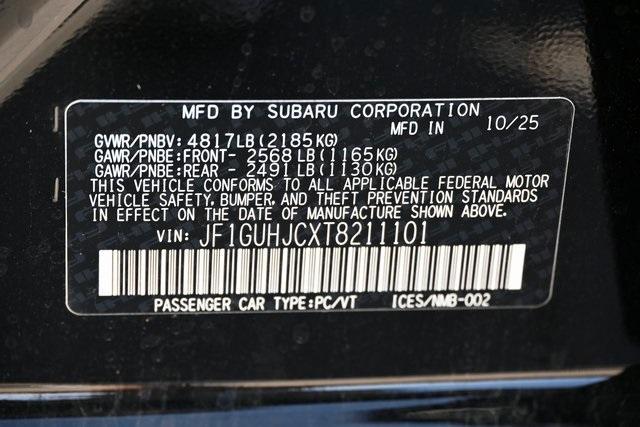 new 2026 Subaru Impreza car, priced at $31,727