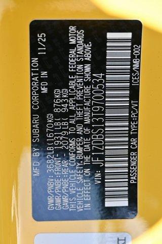 new 2026 Subaru BRZ car, priced at $41,724