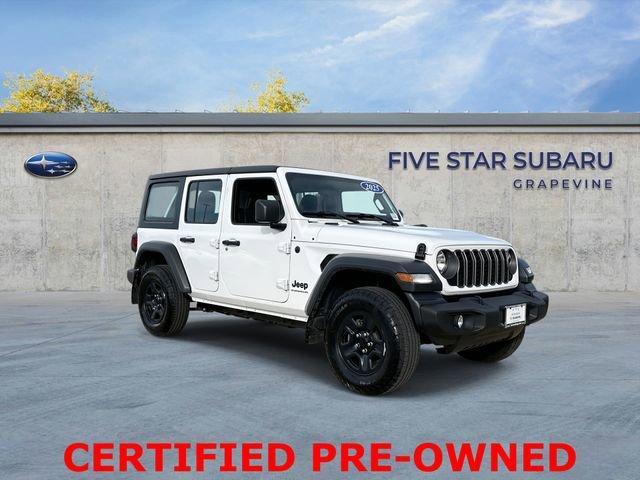 used 2025 Jeep Wrangler car, priced at $33,500