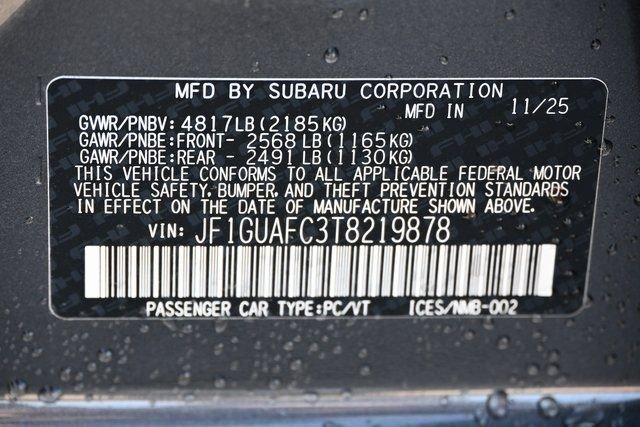 new 2026 Subaru Impreza car, priced at $28,813