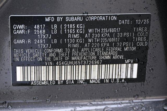 new 2026 Subaru Crosstrek car, priced at $36,463