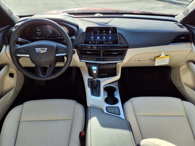 new 2025 Cadillac CT4 car, priced at $44,865