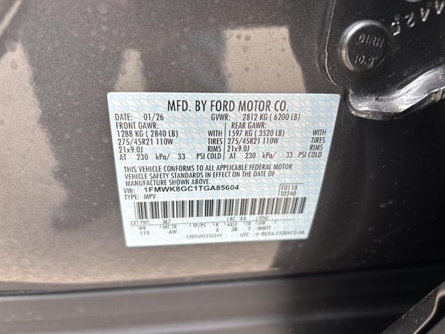 new 2026 Ford Explorer car, priced at $62,000