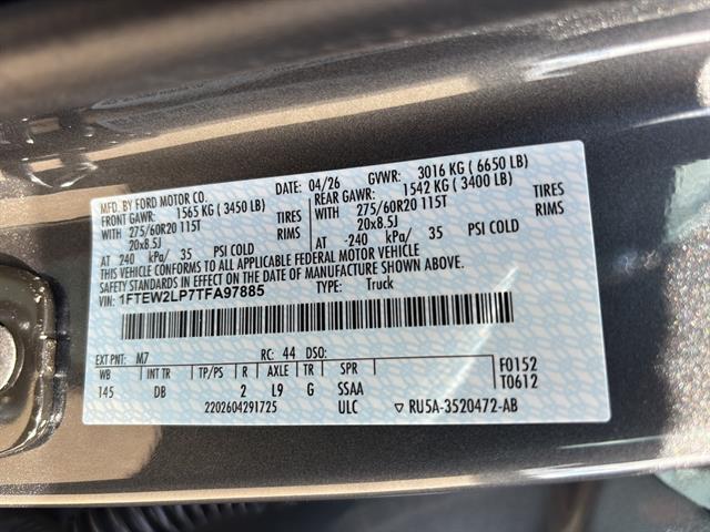 new 2026 Ford F-150 car, priced at $50,618
