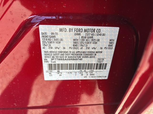 new 2025 Ford Maverick car, priced at $40,615