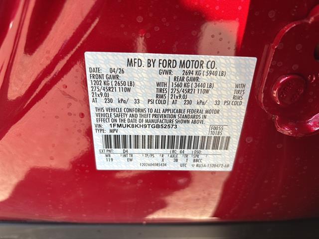 new 2026 Ford Explorer car, priced at $50,510