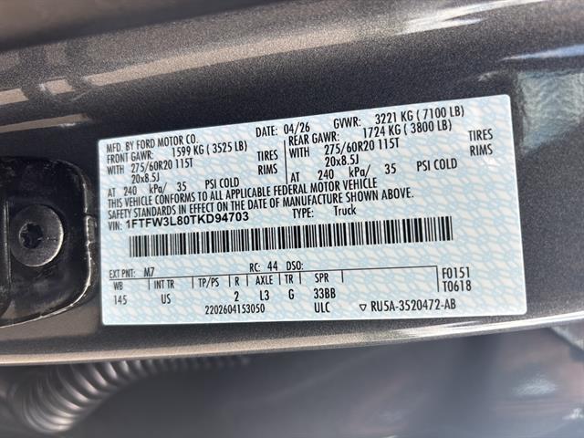 new 2026 Ford F-150 car, priced at $58,242
