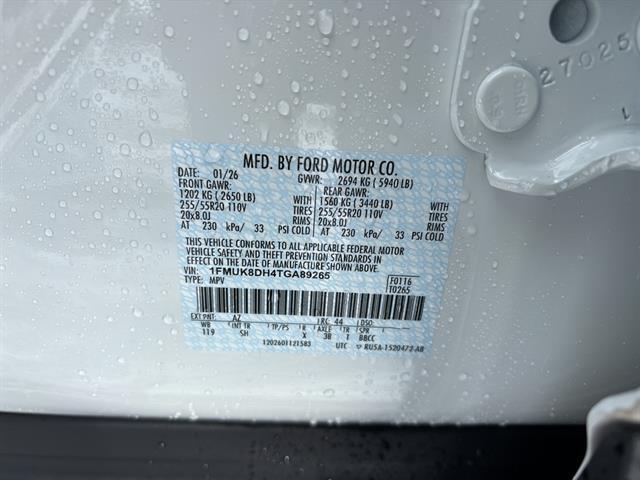 new 2026 Ford Explorer car, priced at $50,015