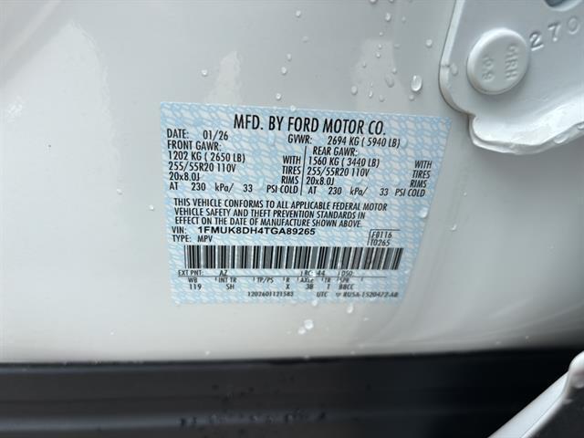 new 2026 Ford Explorer car, priced at $46,353