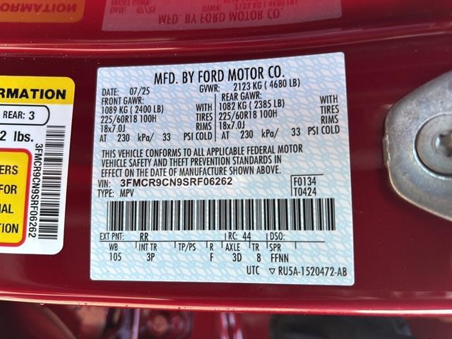 new 2025 Ford Bronco Sport car, priced at $40,980