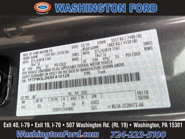 new 2025 Ford F-150 car, priced at $61,465