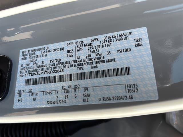 new 2026 Ford F-150 car, priced at $60,125