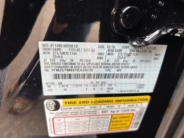 new 2026 Ford Expedition car, priced at $81,275