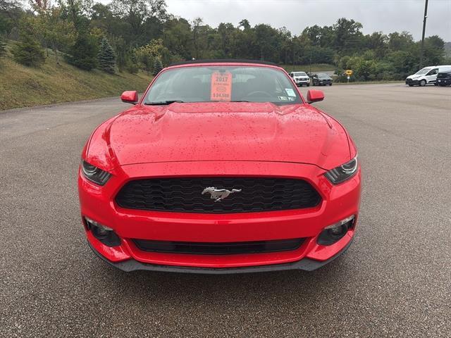 used 2017 Ford Mustang car, priced at $22,250