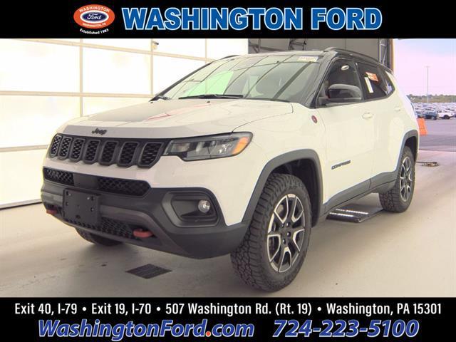 used 2024 Jeep Compass car, priced at $23,488