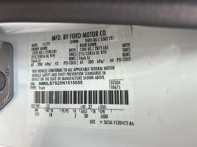 used 2022 Ford Transit Connect car, priced at $31,500