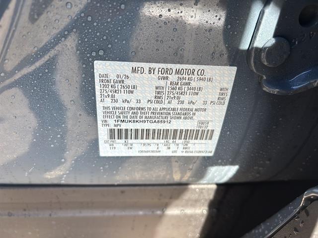 new 2026 Ford Explorer car, priced at $54,050