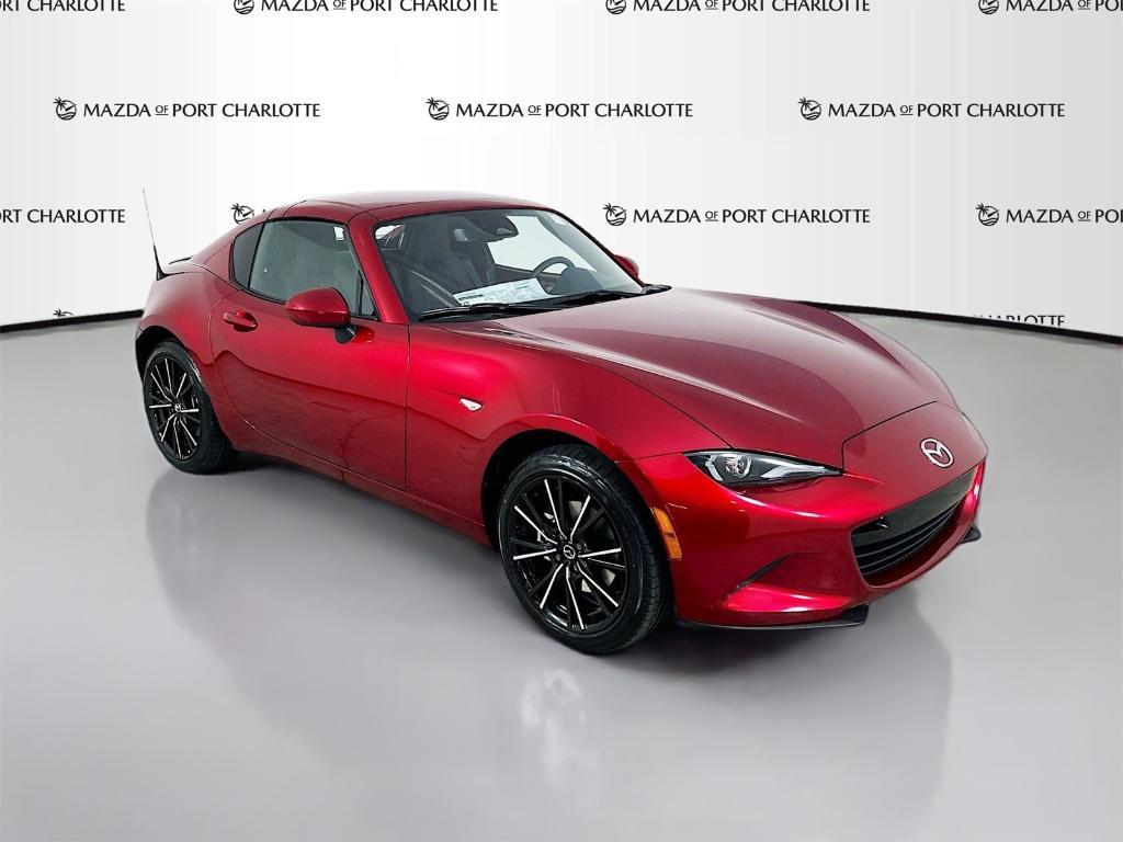 new 2025 Mazda MX-5 Miata RF car, priced at $39,357