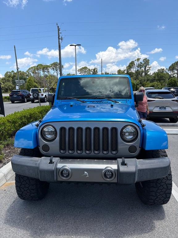 used 2014 Jeep Wrangler Unlimited car, priced at $10,659