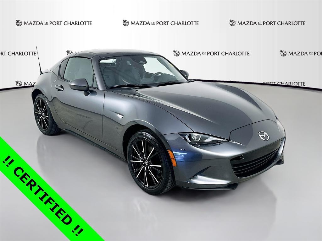 used 2024 Mazda MX-5 Miata car, priced at $30,588