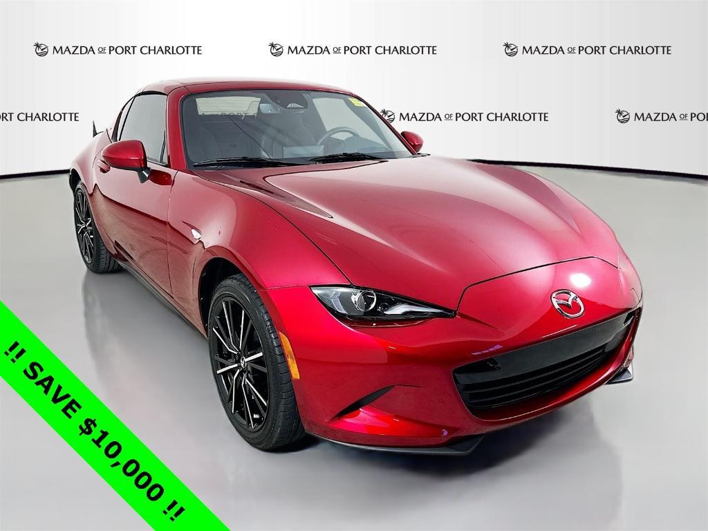 used 2025 Mazda MX-5 Miata RF car, priced at $33,988
