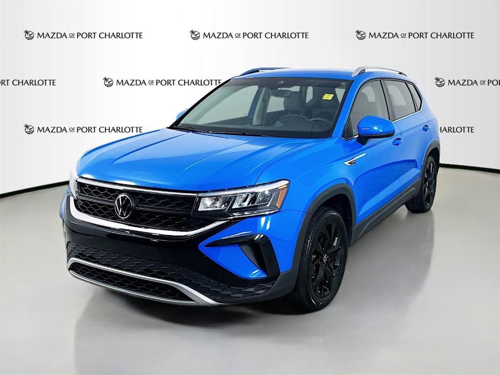 used 2023 Volkswagen Taos car, priced at $18,988