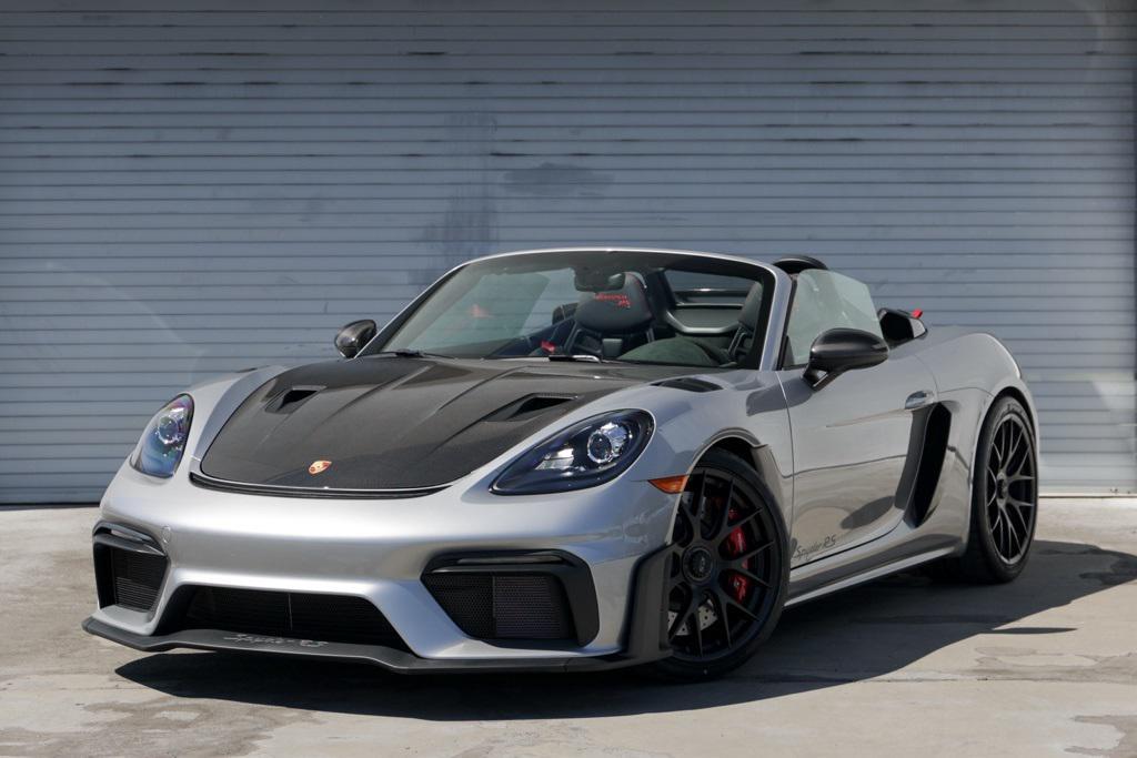 used 2024 Porsche 718 Spyder car, priced at $208,718