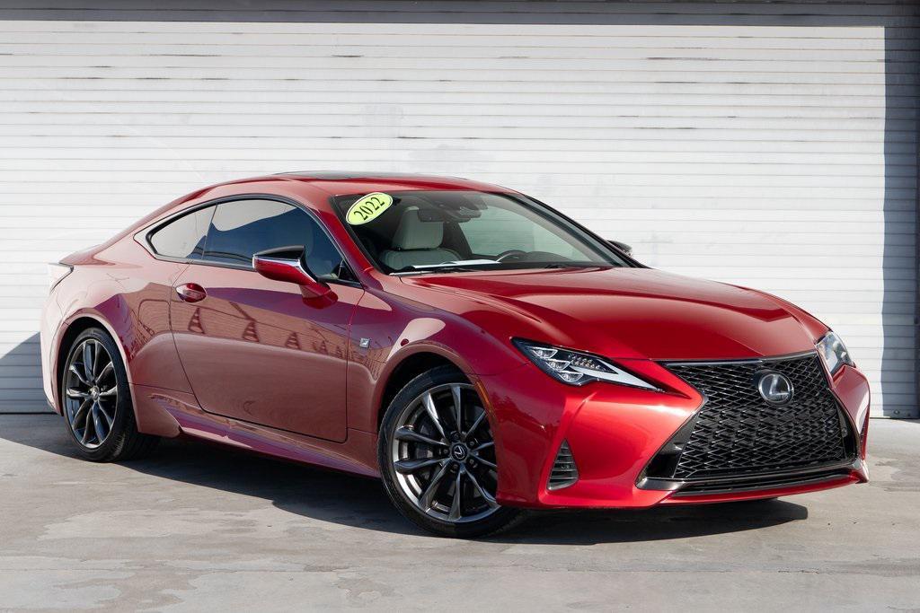 used 2022 Lexus RC 350 car, priced at $42,888