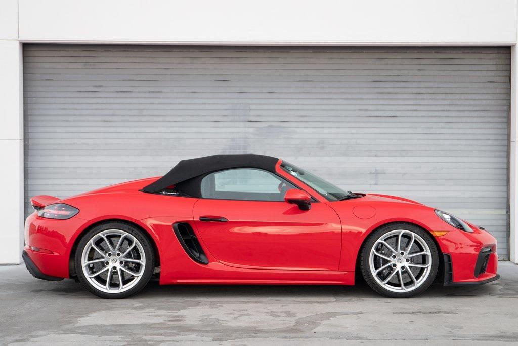used 2023 Porsche 718 Spyder car, priced at $161,999
