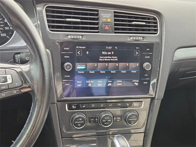 used 2019 Volkswagen e-Golf car, priced at $11,487