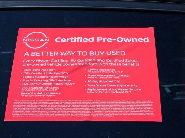 used 2025 Nissan Sentra car, priced at $22,487