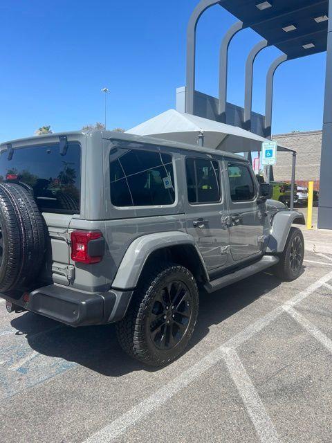 used 2021 Jeep Wrangler Unlimited 4xe car, priced at $28,085