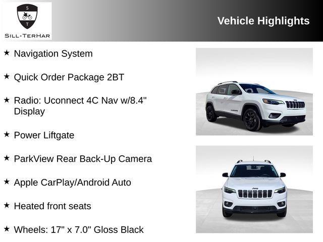used 2023 Jeep Cherokee car, priced at $21,211
