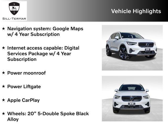 used 2025 Volvo XC40 car, priced at $35,948