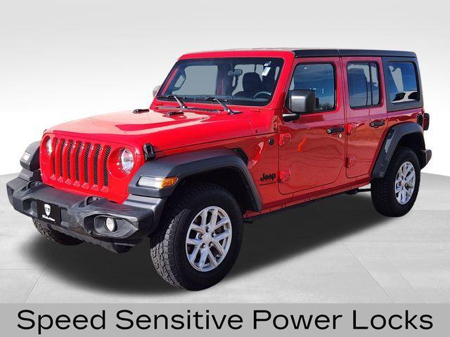 used 2023 Jeep Wrangler car, priced at $27,630
